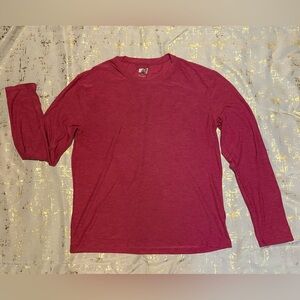Men's Red Long Sleeve Shirt